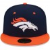 New Era Denver Broncos 2Tone 59FIFTY Fitted Hat - Navy 1019808